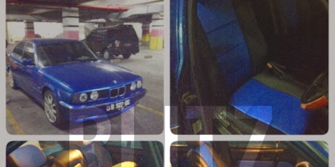 Bmw 520i peredam + jok