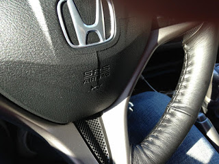 bungkus stir honda jazz baseball stitch