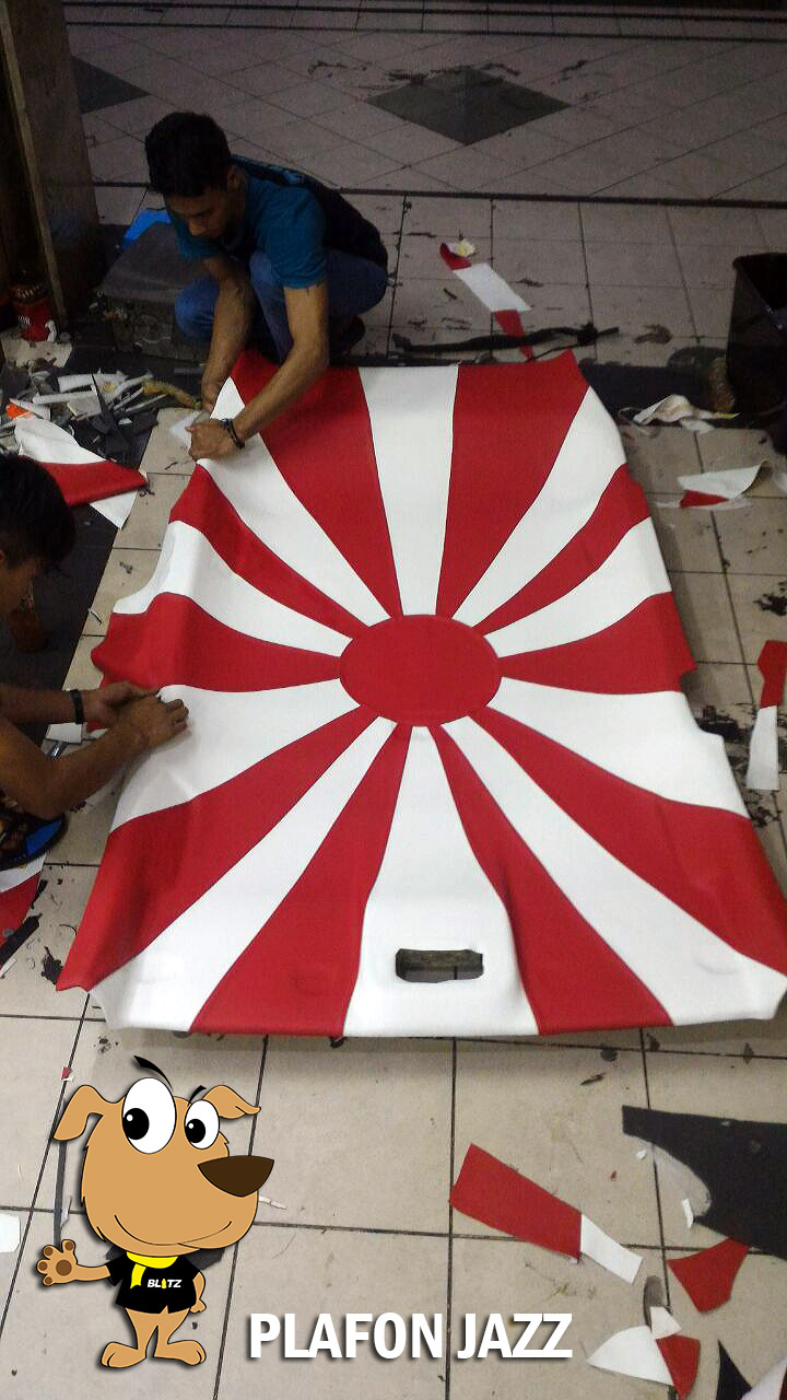 Bungkus plafon mobil